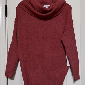 T.J.Maxx Women's Cowl Neck Sweater - Rosewood